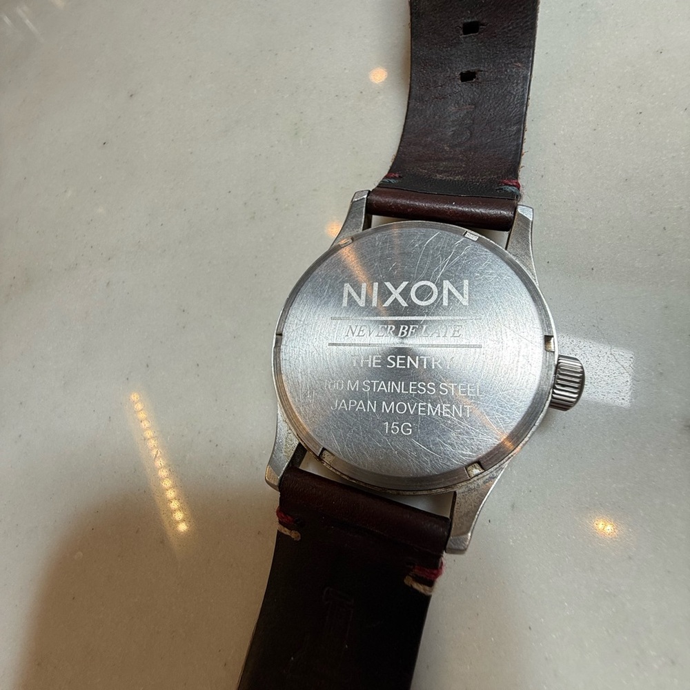 Nixon Black and Brown Men's Watch - Picture 2 of 3